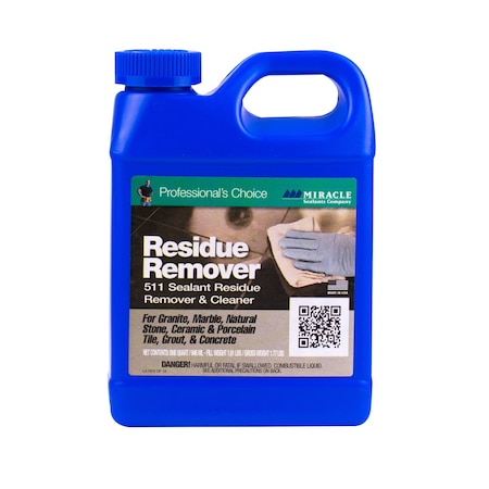 Miracle Sealants Quart, Transparent, Residue Remiover RESREMQT6